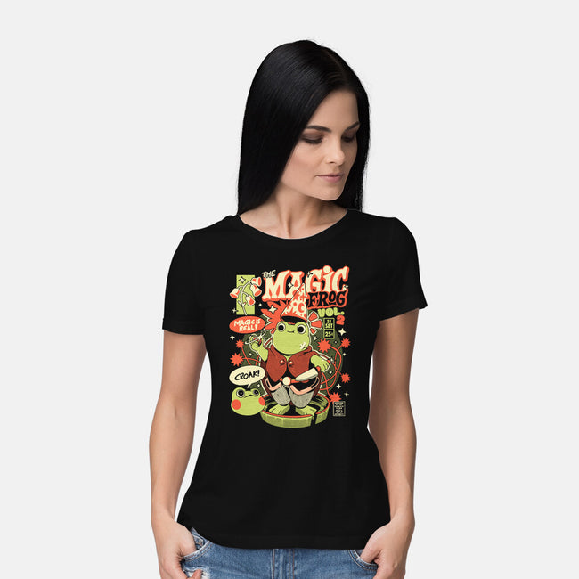 Magic Croak-Womens-Basic-Tee-ilustrata