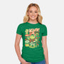 Magic Croak-Womens-Fitted-Tee-ilustrata