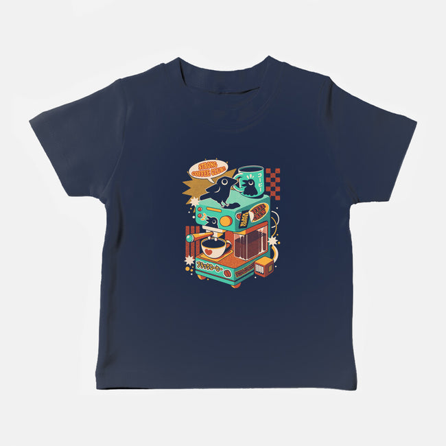 Strong Coffee-Baby-Basic-Tee-ilustrata