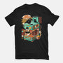 Strong Coffee-Womens-Basic-Tee-ilustrata