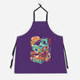 Strong Coffee-Unisex-Kitchen-Apron-ilustrata