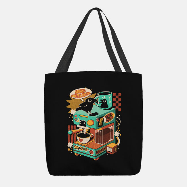 Strong Coffee-None-Basic Tote-Bag-ilustrata