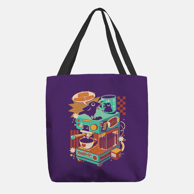 Strong Coffee-None-Basic Tote-Bag-ilustrata