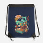 Strong Coffee-None-Drawstring-Bag-ilustrata