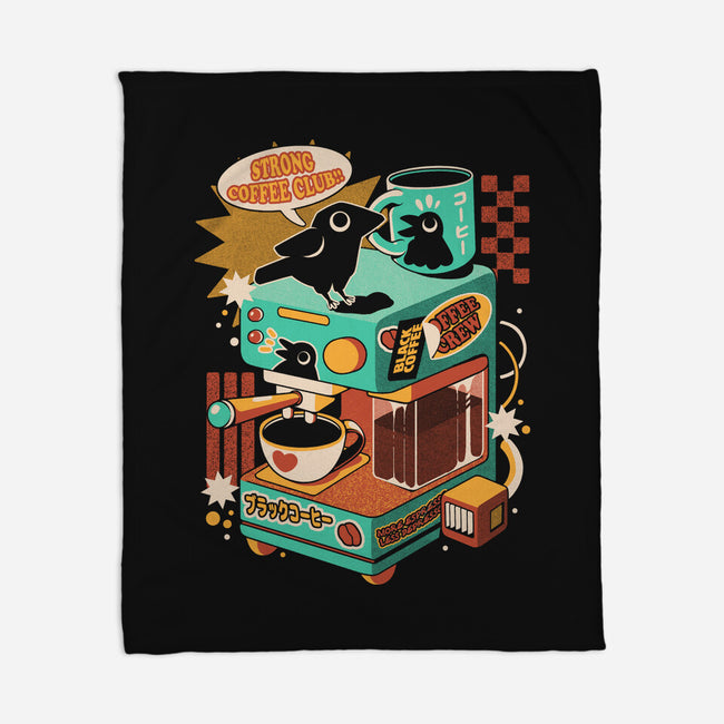 Strong Coffee-None-Fleece-Blanket-ilustrata