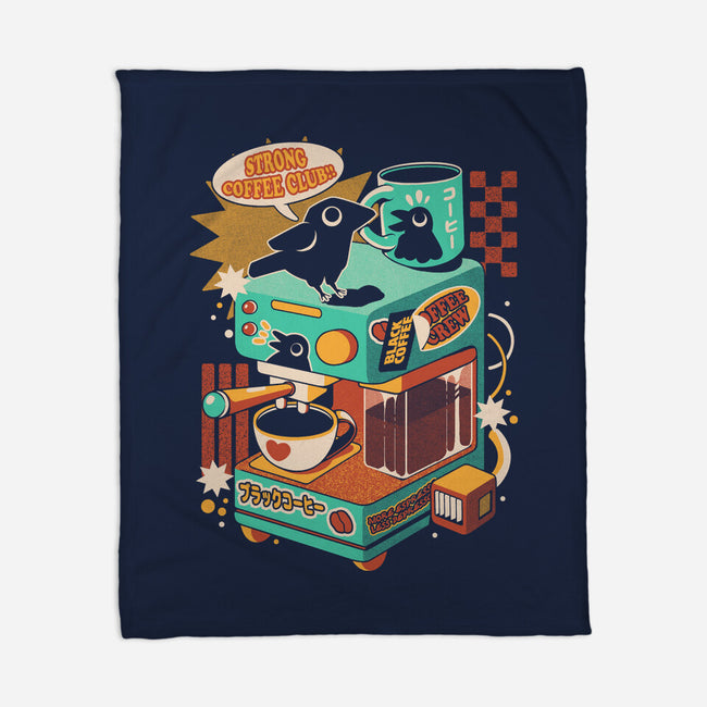 Strong Coffee-None-Fleece-Blanket-ilustrata