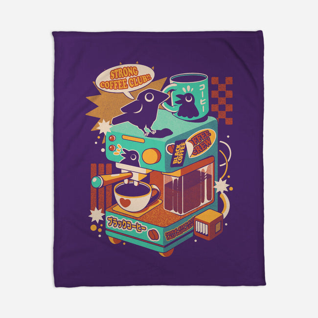 Strong Coffee-None-Fleece-Blanket-ilustrata