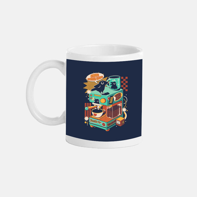 Strong Coffee-None-Mug-Drinkware-ilustrata