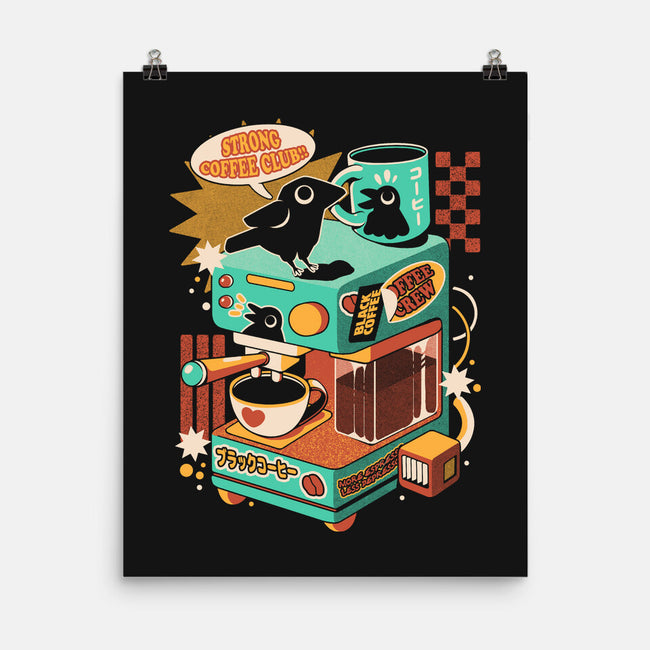 Strong Coffee-None-Matte-Poster-ilustrata