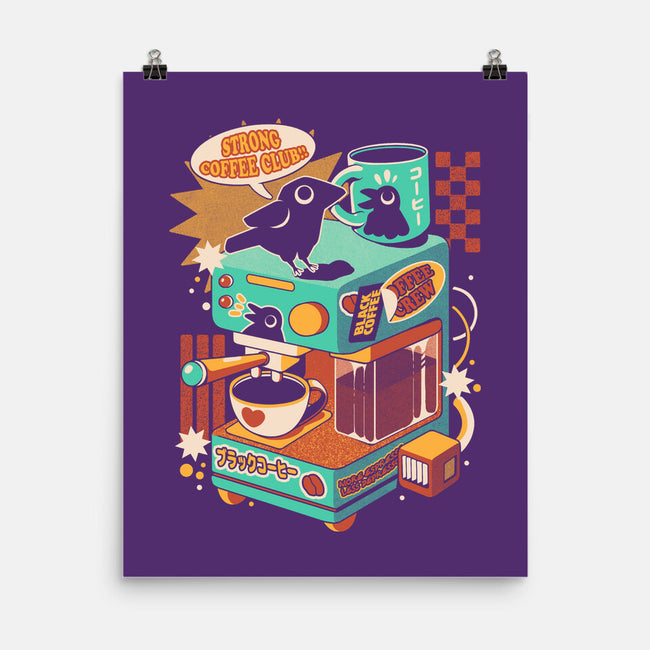 Strong Coffee-None-Matte-Poster-ilustrata