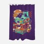 Strong Coffee-None-Polyester-Shower Curtain-ilustrata