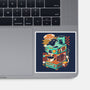 Strong Coffee-None-Glossy-Sticker-ilustrata