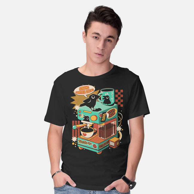 Strong Coffee-Mens-Basic-Tee-ilustrata