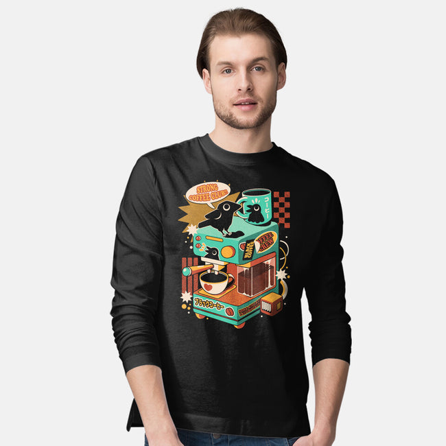 Strong Coffee-Mens-Long Sleeved-Tee-ilustrata