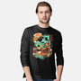 Strong Coffee-Mens-Long Sleeved-Tee-ilustrata
