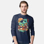 Strong Coffee-Mens-Long Sleeved-Tee-ilustrata
