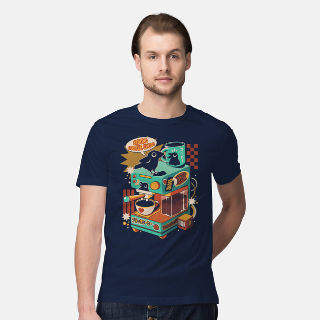 Strong Coffee-Mens-Premium-Tee-ilustrata