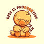 Rest Is ProDUCKtive-Unisex-Basic-Tank-TechraNova