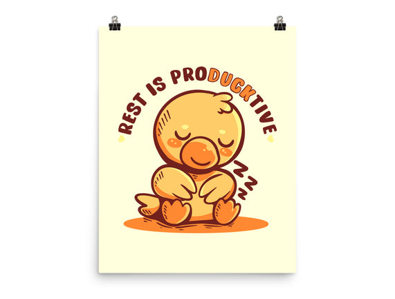 Rest Is ProDUCKtive
