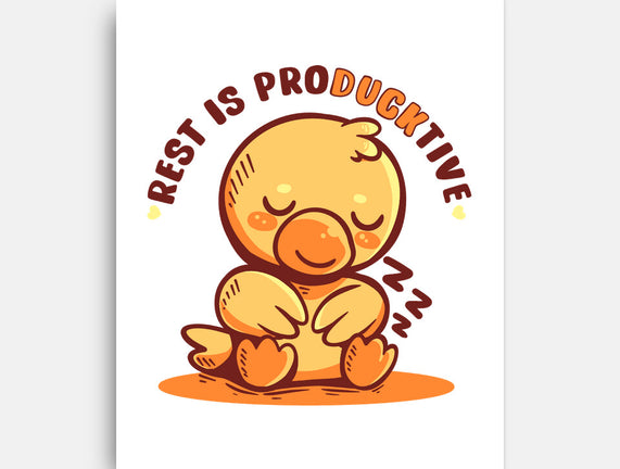 Rest Is ProDUCKtive