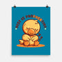 Rest Is ProDUCKtive-None-Matte-Poster-TechraNova