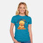 Rest Is ProDUCKtive-Womens-Fitted-Tee-TechraNova