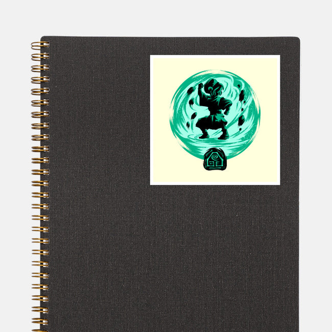 Master Of Earth Element-None-Glossy-Sticker-rmatix