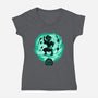 Master Of Earth Element-Womens-V-Neck-Tee-rmatix