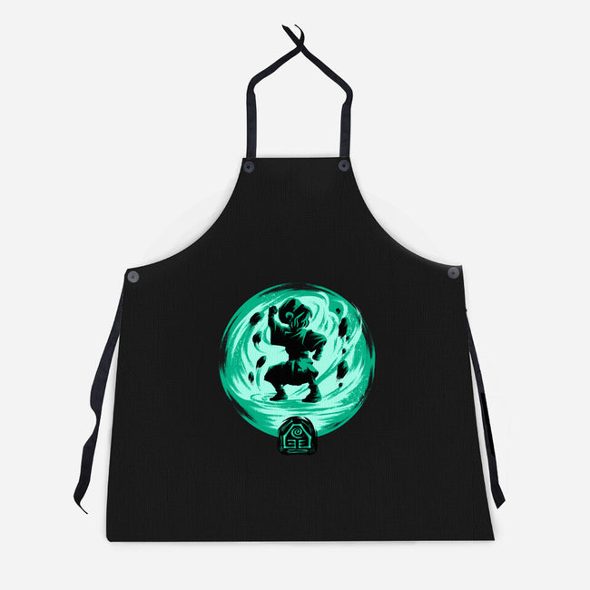 Master Of Earth Element-Unisex-Kitchen-Apron-rmatix