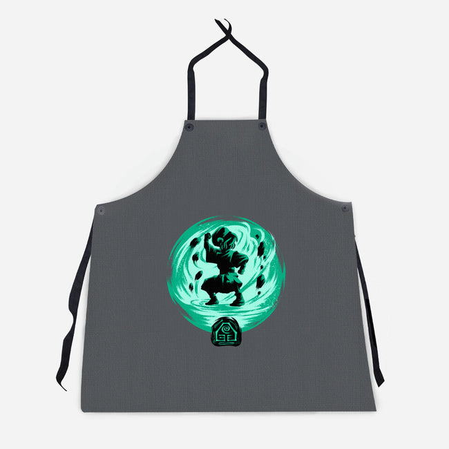 Master Of Earth Element-Unisex-Kitchen-Apron-rmatix