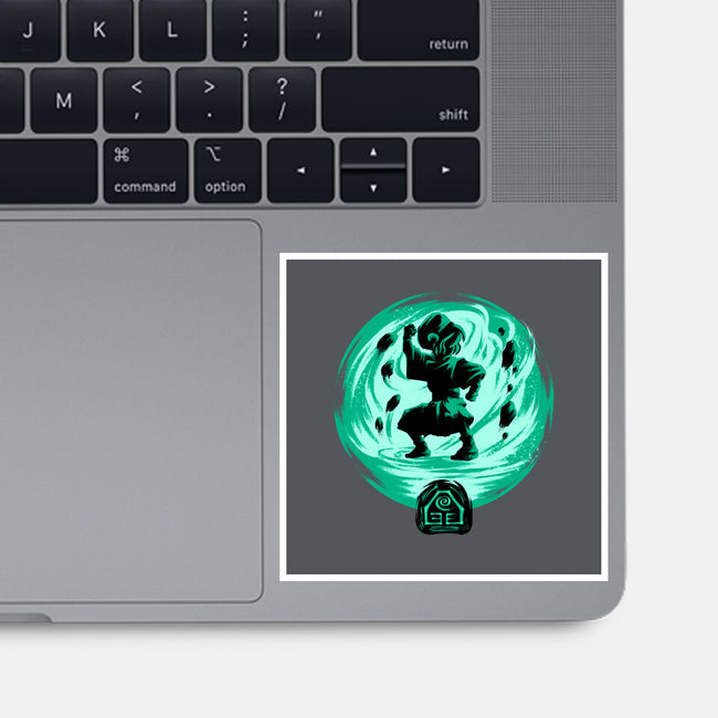 Master Of Earth Element-None-Glossy-Sticker-rmatix