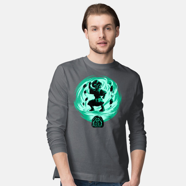 Master Of Earth Element-Mens-Long Sleeved-Tee-rmatix