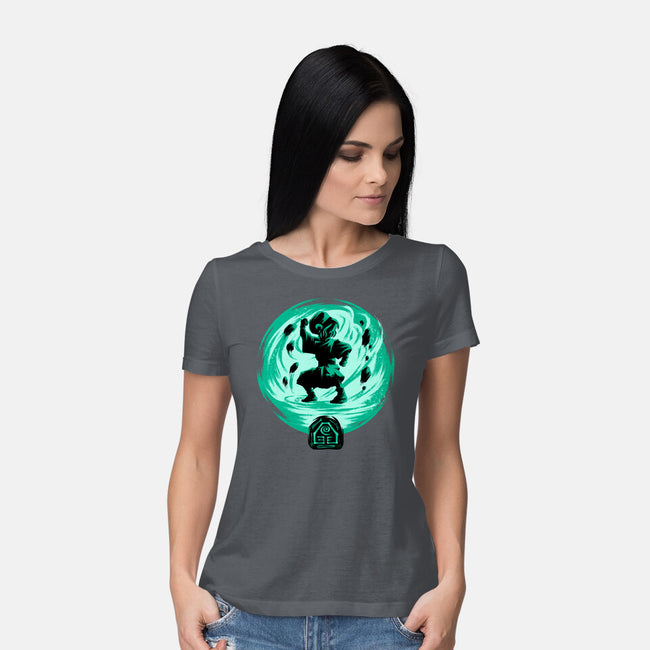 Master Of Earth Element-Womens-Basic-Tee-rmatix