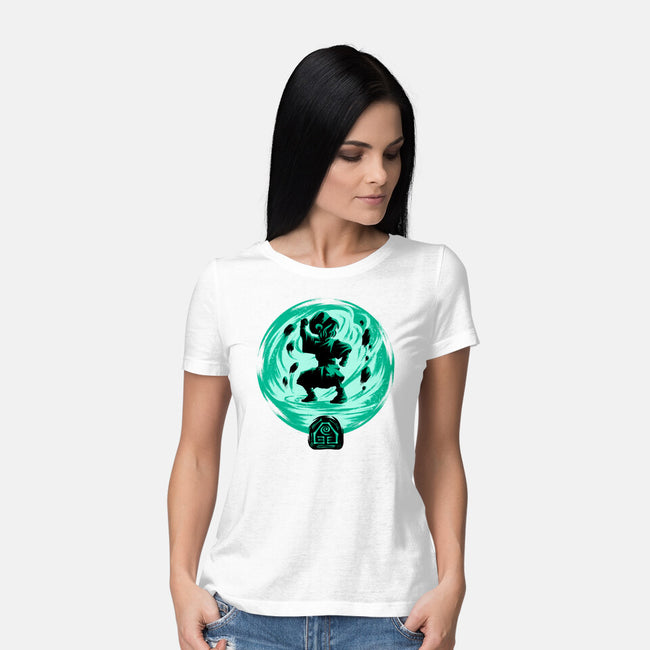 Master Of Earth Element-Womens-Basic-Tee-rmatix