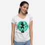 Master Of Earth Element-Womens-V-Neck-Tee-rmatix