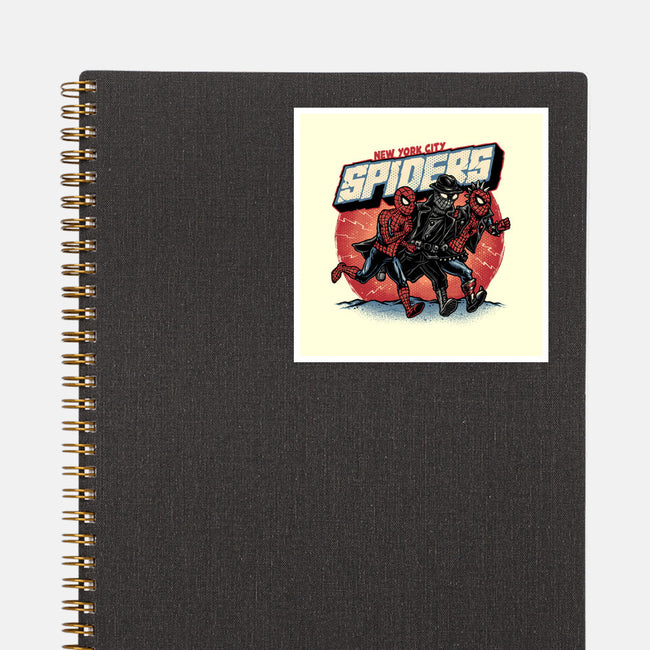 New York City Spiders-None-Glossy-Sticker-glitchygorilla