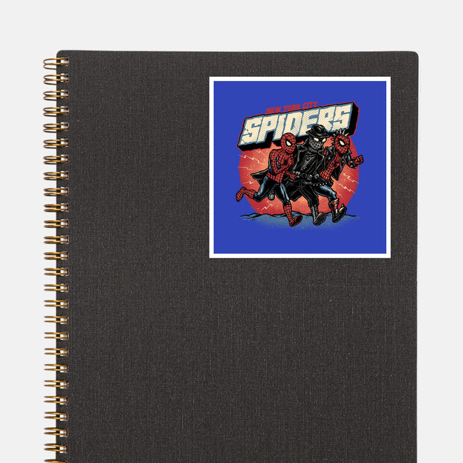 New York City Spiders-None-Glossy-Sticker-glitchygorilla