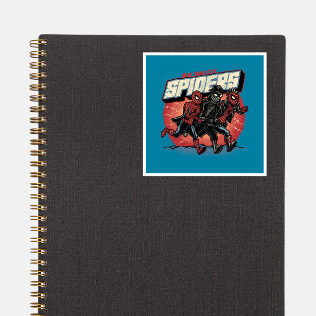 New York City Spiders-None-Glossy-Sticker-glitchygorilla
