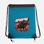 New York City Spiders-None-Drawstring-Bag-glitchygorilla