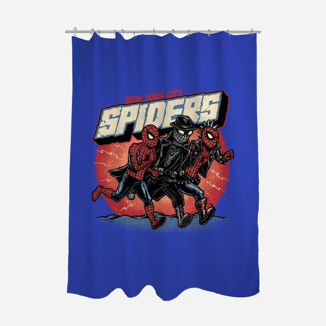New York City Spiders-None-Polyester-Shower Curtain-glitchygorilla
