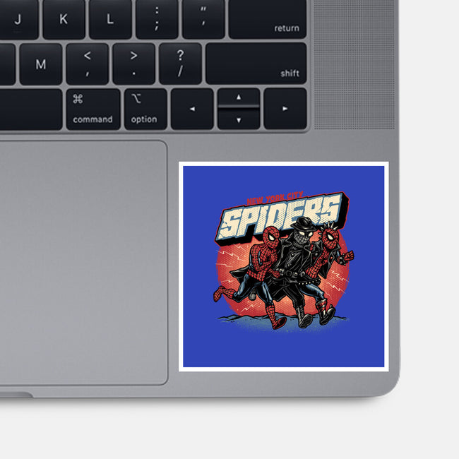 New York City Spiders-None-Glossy-Sticker-glitchygorilla