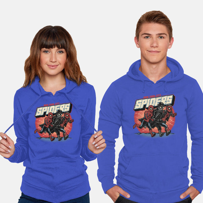 New York City Spiders-Unisex-Pullover-Sweatshirt-glitchygorilla