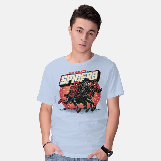 New York City Spiders-Mens-Basic-Tee-glitchygorilla