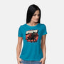 New York City Spiders-Womens-Basic-Tee-glitchygorilla