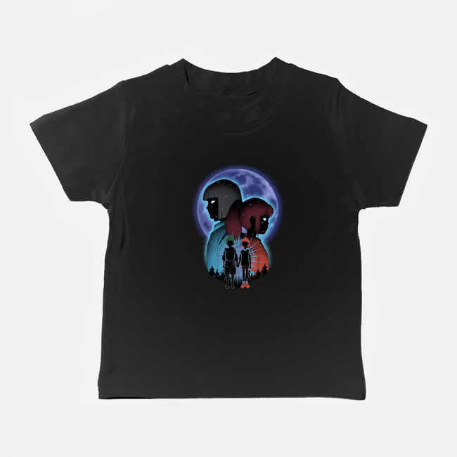 Dragon And Dreamer Moonlight-Baby-Basic-Tee-Astrobot Invention