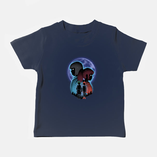 Dragon And Dreamer Moonlight-Baby-Basic-Tee-Astrobot Invention