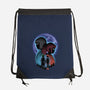 Dragon And Dreamer Moonlight-None-Drawstring-Bag-Astrobot Invention