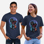 Dragon And Dreamer Moonlight-Unisex-Basic-Tee-Astrobot Invention