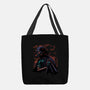 Dark Lord Nightsky Lineart-None-Basic Tote-Bag-Astrobot Invention