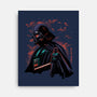 Dark Lord Nightsky Lineart-None-Stretched-Canvas-Astrobot Invention